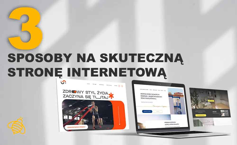 tworzenie stron internetowych - 3 sposoby na skuteczną stronę www